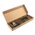 Топор большой Маска Добряк, сталь 65Г, рукоять ясень, пирография (гравировка)